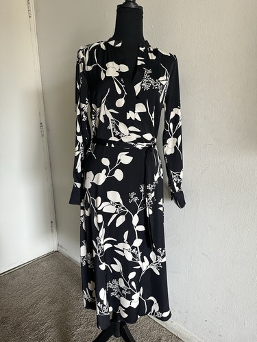 Abito bianco nero - e,