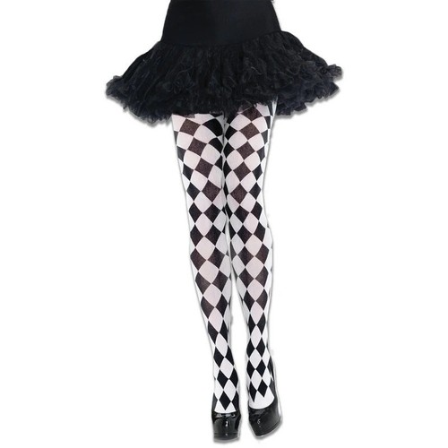 Collant arlecchino bianco - arlecchino,
