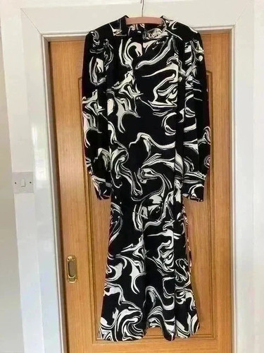 Abito bianco nero - nero, collezione