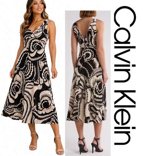 Abito cocktail calvin klein - da,