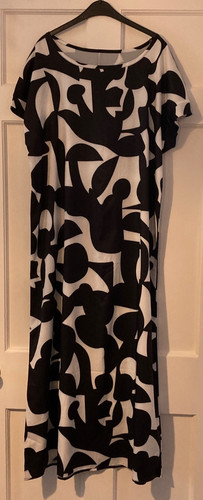 Ladies dress with black - dress, and