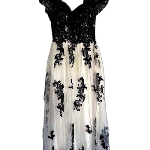 Abito donna bianco nero - donna, e