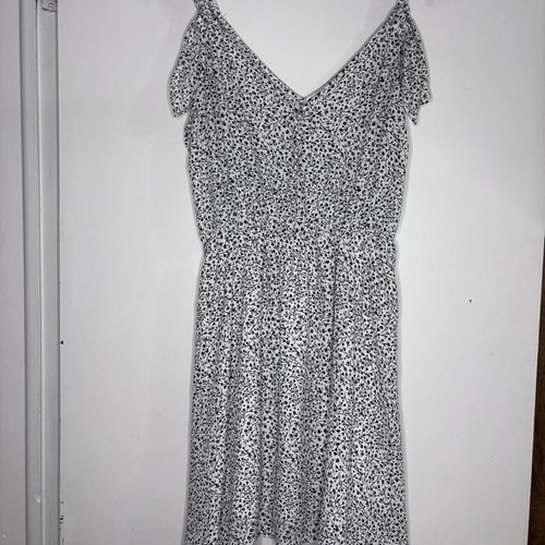 Abito midi floreale bianco - , e