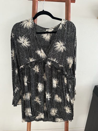 Abito billabong bianco nero - abito,