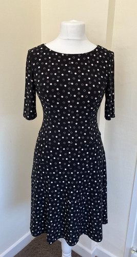 Abito chaps bianco nero - e,