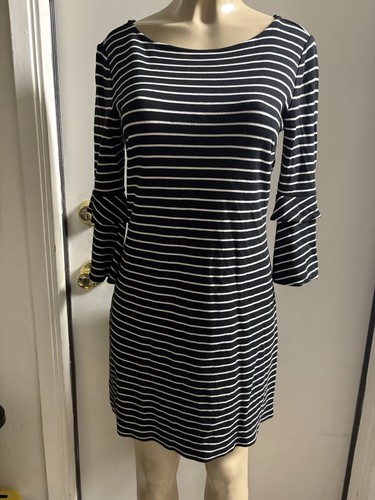 Abito ann taylor nero bianco - abito,