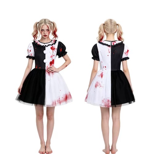Costume cosplay pagliaccio